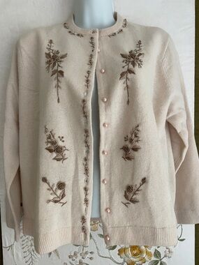VINTAGE sweater cardigan long sleeve